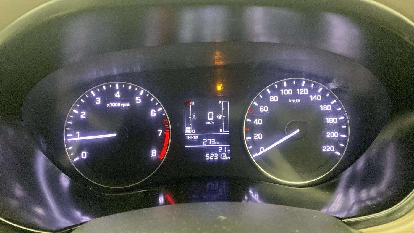 2015 Hyundai Elite i20 SPORTZ 1.2, Petrol, Manual, 52,286 km, Odometer Image