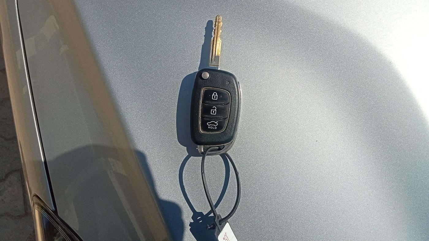 2019 Hyundai GRAND I10 NIOS MAGNA AMT 1.2 KAPPA VTVT, Petrol, Automatic, 28,853 km, Key Close Up