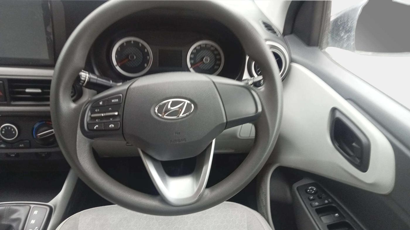 2019 Hyundai GRAND I10 NIOS MAGNA AMT 1.2 KAPPA VTVT, Petrol, Automatic, 28,853 km, Steering Wheel Close Up