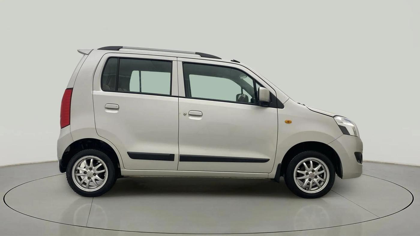 2015 Maruti Wagon R 1.0 VXI, Petrol, Manual, 62,430 km, Right Side View