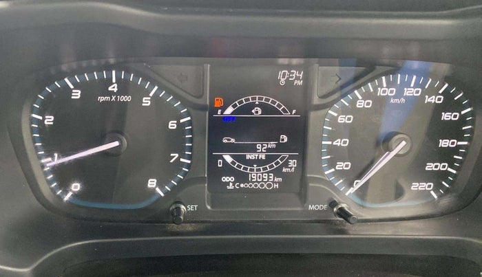 2021 Tata ALTROZ XT PETROL, Petrol, Manual, 19,093 km, Odometer Image