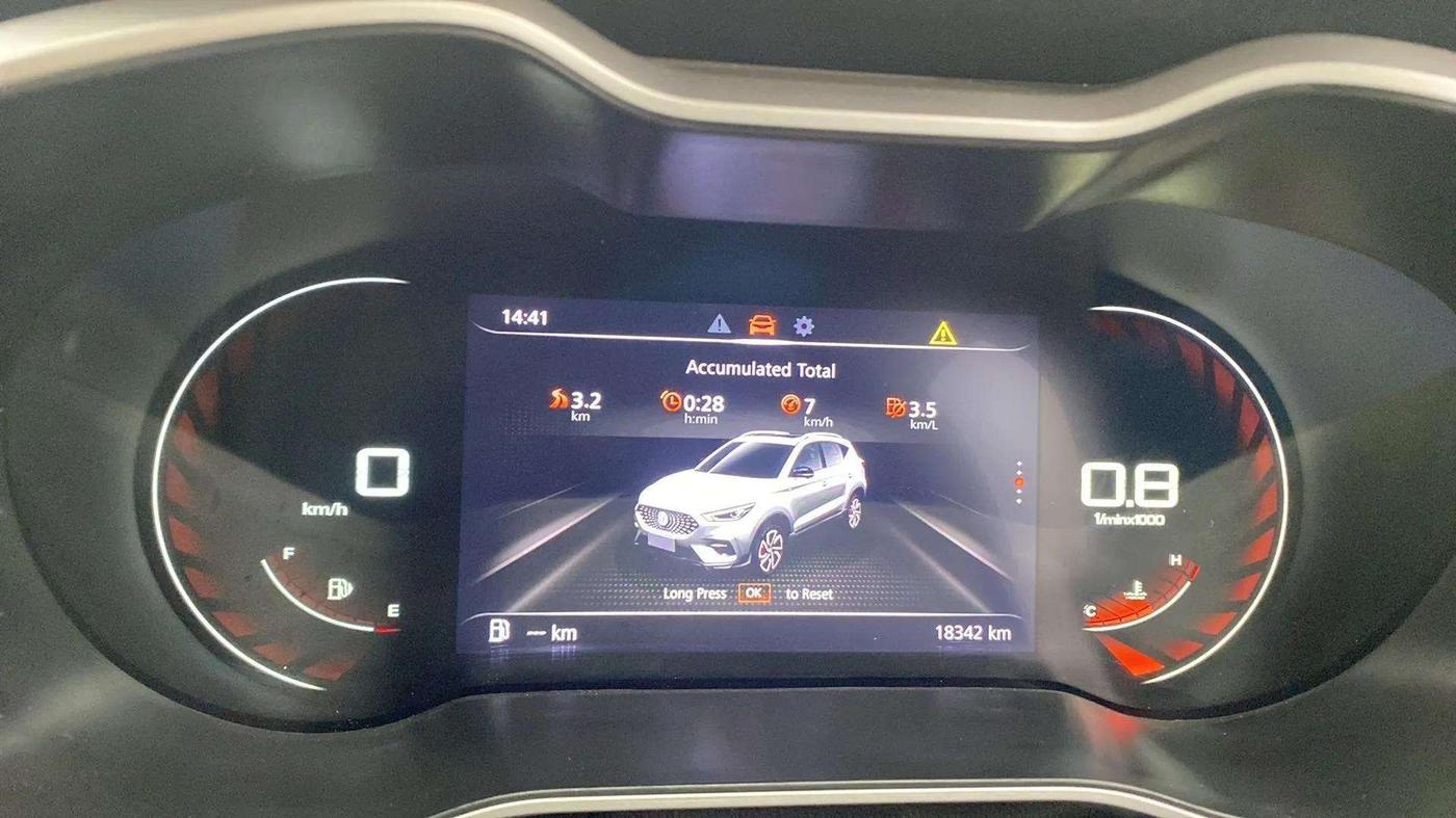 2023 MG ASTOR SHARP 1.5 MT, Petrol, Manual, 18,348 km, Odometer Image