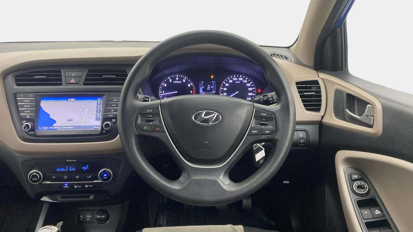 2017 Hyundai Elite i20 ASTA 1.2, Petrol, Manual, 59,585 km, Steering Wheel Close Up