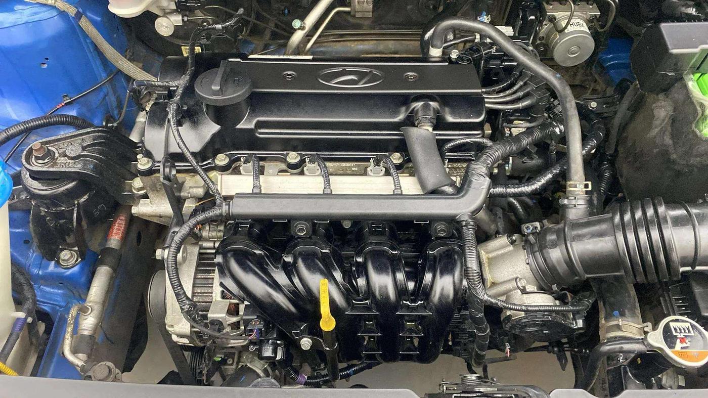 2017 Hyundai Elite i20 ASTA 1.2, Petrol, Manual, 59,585 km, Engine View
