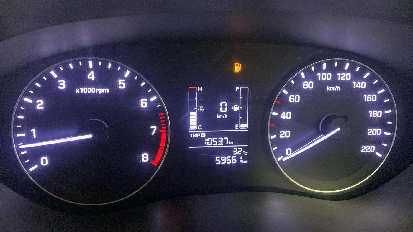 2017 Hyundai Elite i20 ASTA 1.2, Petrol, Manual, 59,585 km, Odometer Image