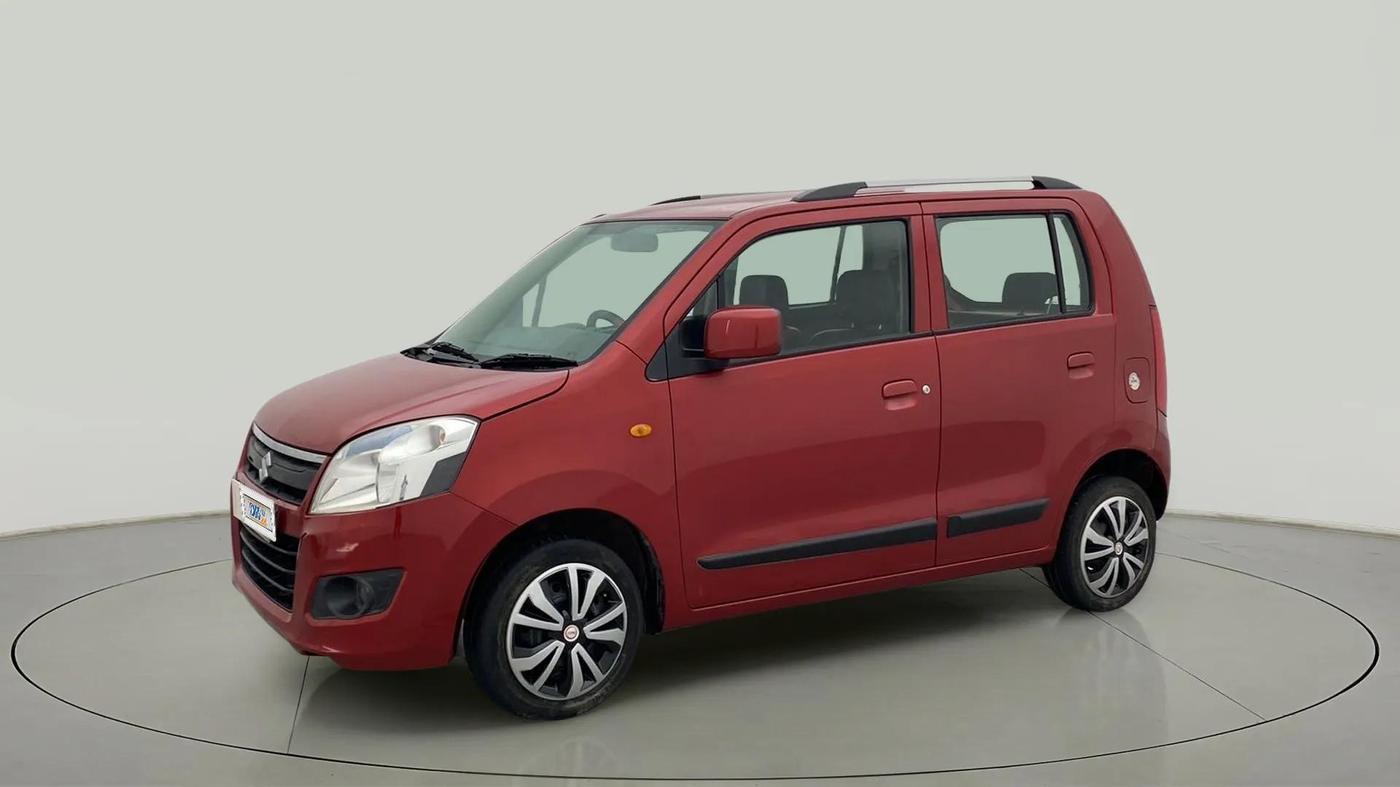 2013 Maruti Wagon R 1.0 VXI, Petrol, Manual, 79,327 km, Left Front Diagonal
