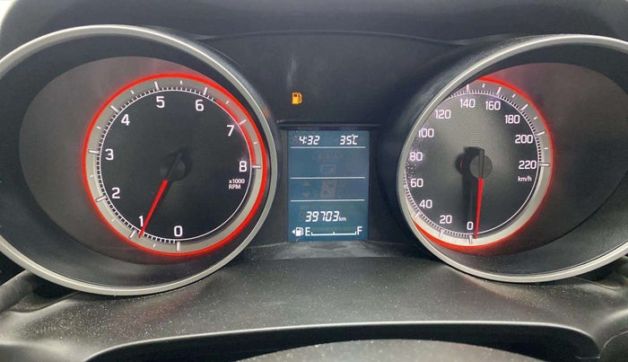2021 Maruti Swift ZXI, Petrol, Manual, 39,676 km, Odometer Image