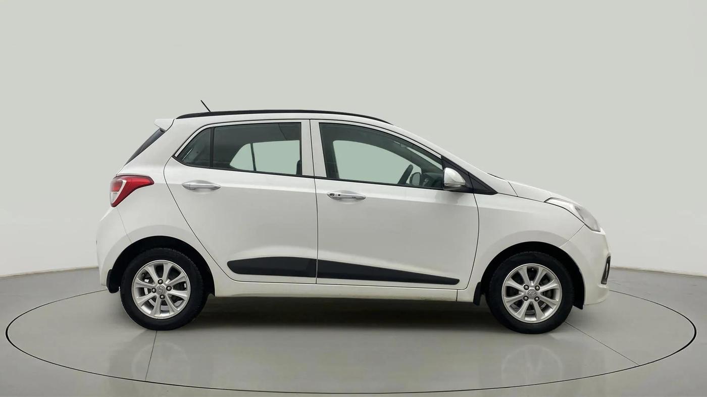 2014 Hyundai Grand i10 ASTA AT 1.2 KAPPA VTVT, Petrol, Automatic, 53,073 km, Right Side View