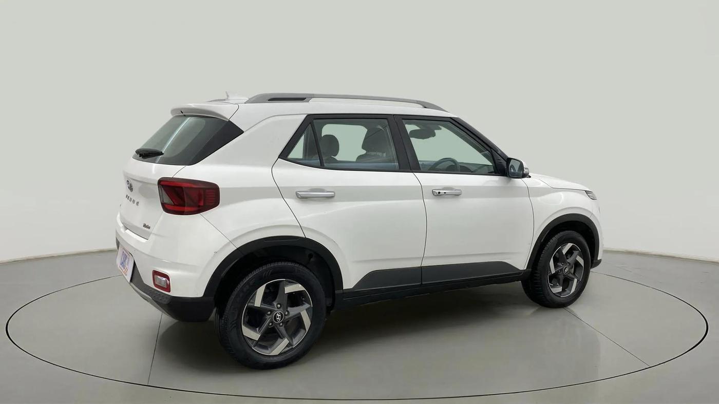 2019 Hyundai VENUE SX 1.0 (O) TURBO, Petrol, Manual, 37,145 km, Right Back Diagonal