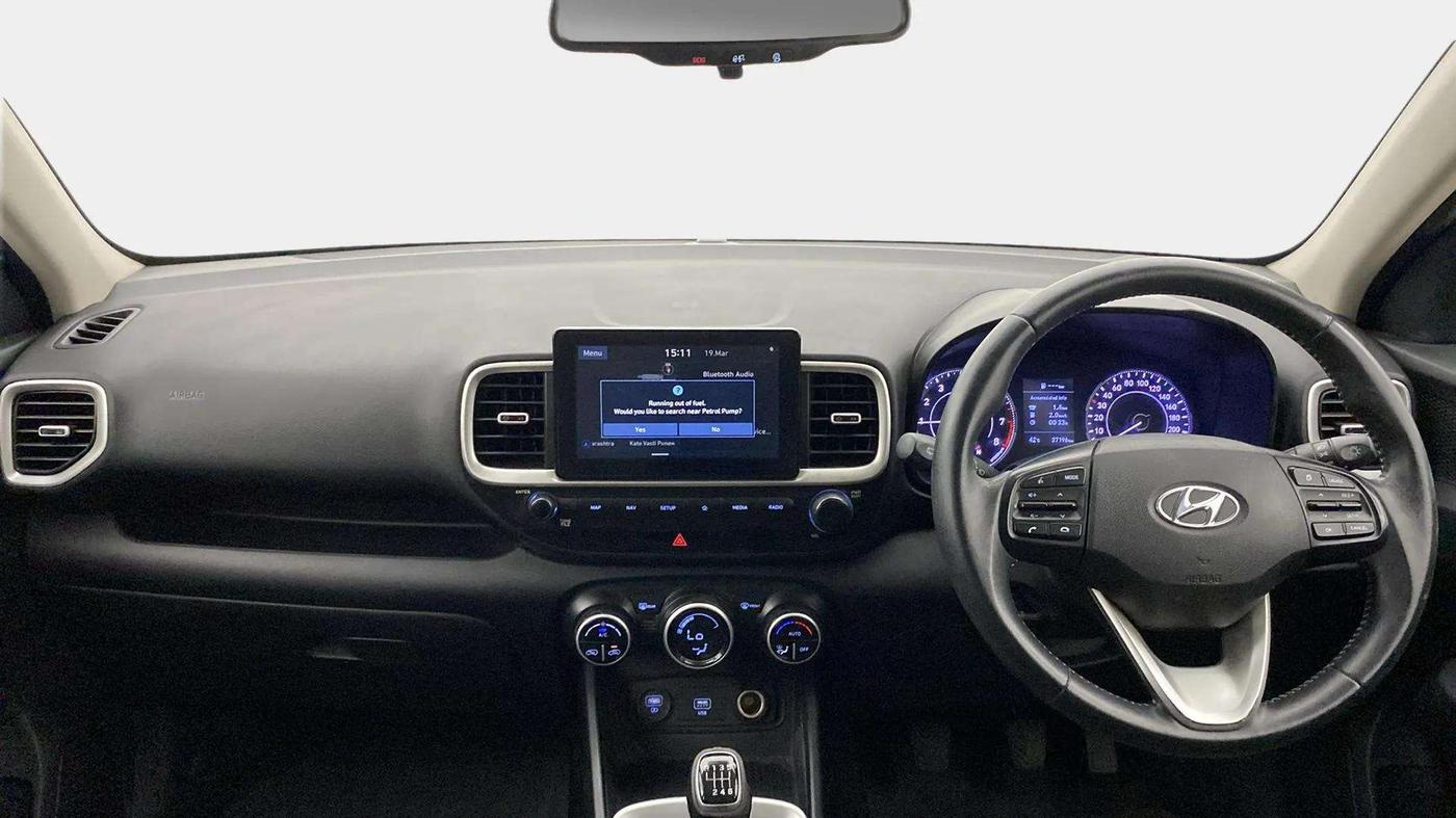 2019 Hyundai VENUE SX 1.0 (O) TURBO, Petrol, Manual, 37,145 km, Dashboard