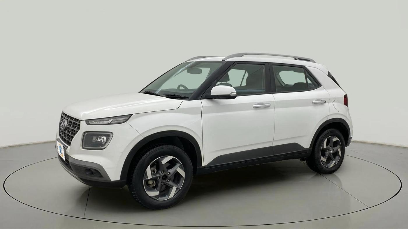 2019 Hyundai VENUE SX 1.0 (O) TURBO, Petrol, Manual, 37,145 km, Left Front Diagonal