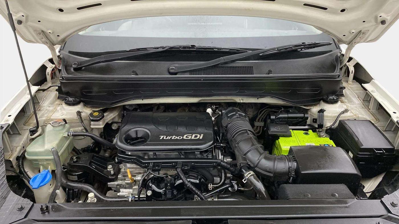 2019 Hyundai VENUE SX 1.0 (O) TURBO, Petrol, Manual, 37,145 km, Engine View