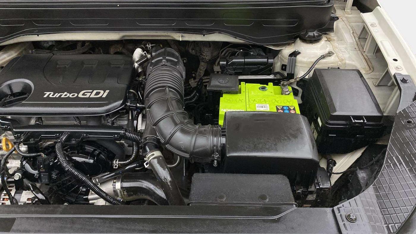 2019 Hyundai VENUE SX 1.0 (O) TURBO, Petrol, Manual, 37,145 km, Engine View - Left