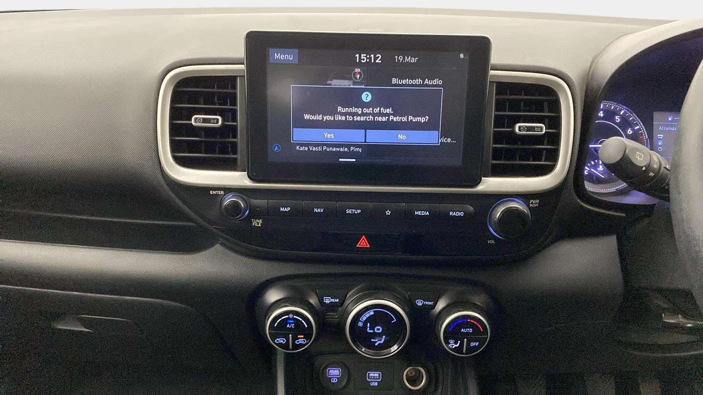 2019 Hyundai VENUE SX 1.0 (O) TURBO, Petrol, Manual, 37,145 km, Air Conditioner