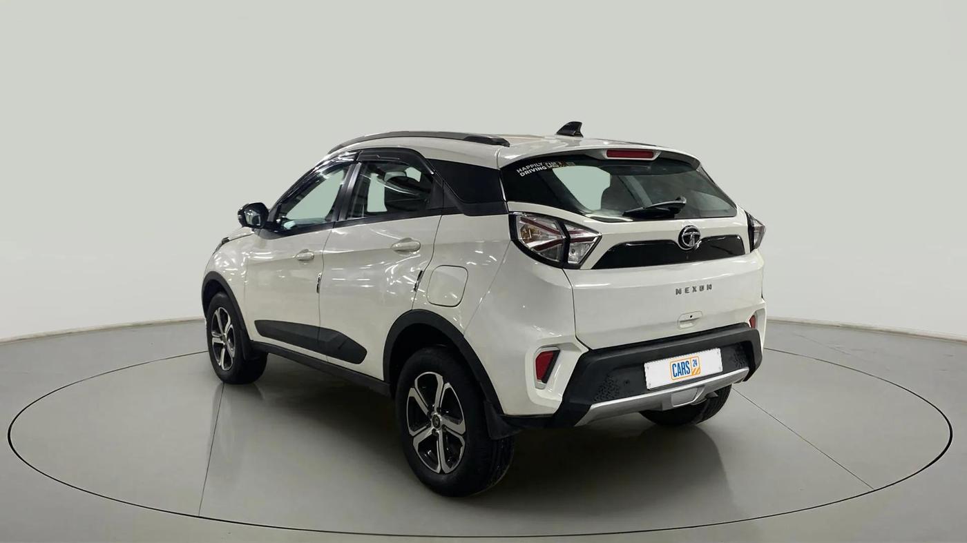 2023 Tata NEXON XZA PLUS SUNROOF PETROL, Petrol, Automatic, 10,637 km, Left Back Diagonal