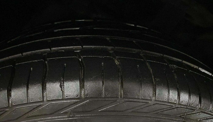 2023 Tata NEXON XZA PLUS SUNROOF PETROL, Petrol, Automatic, 10,637 km, Left Rear Tyre Tread
