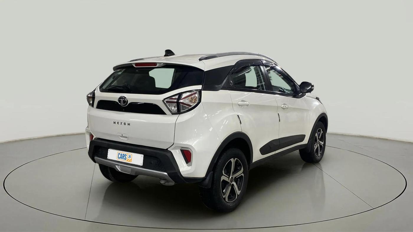 2023 Tata NEXON XZA PLUS SUNROOF PETROL, Petrol, Automatic, 10,637 km, Right Back Diagonal