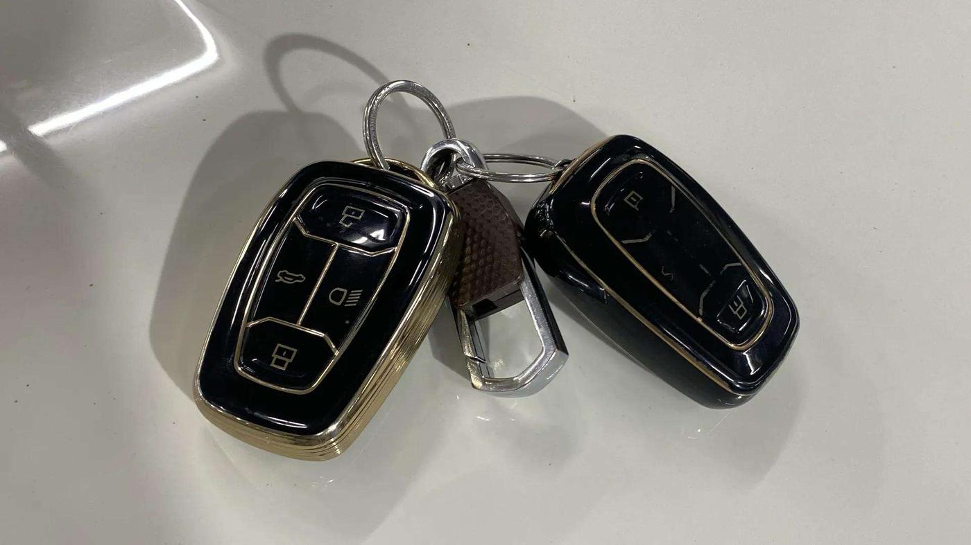 2023 Tata NEXON XZA PLUS SUNROOF PETROL, Petrol, Automatic, 10,637 km, Key Close Up