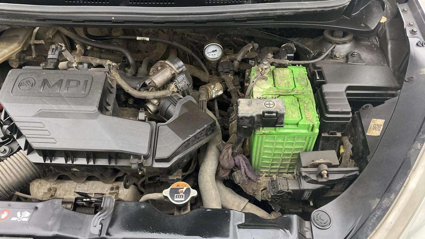 2019 Hyundai NEW SANTRO SPORTZ CNG, CNG, Manual, 86,955 km, Engine View - Left