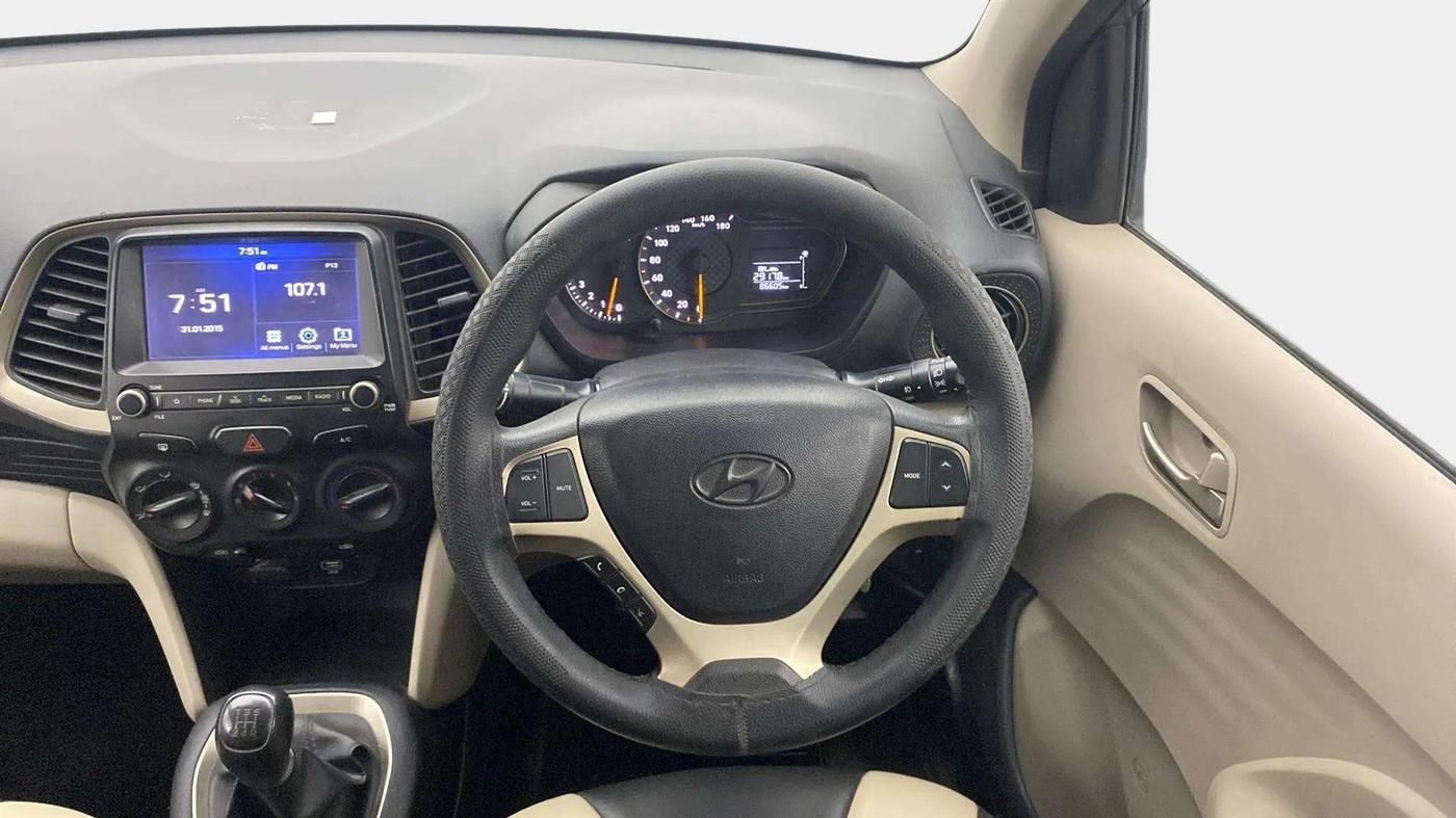 2019 Hyundai NEW SANTRO SPORTZ CNG, CNG, Manual, 86,955 km, Steering Wheel Close Up