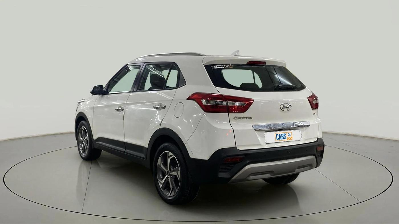 2019 Hyundai Creta SX AT 1.6 PETROL, Petrol, Automatic, 31,212 km, Left Back Diagonal
