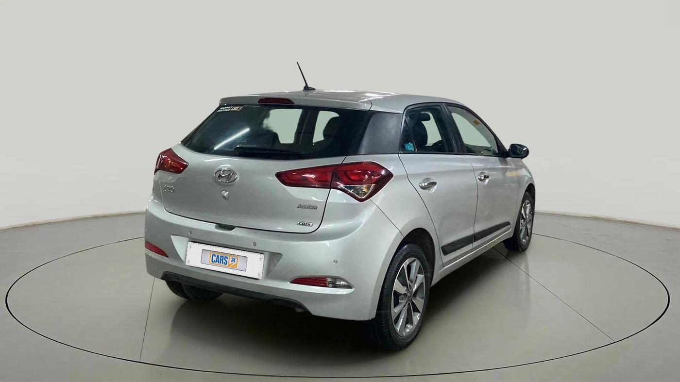 2015 Hyundai Elite i20 ASTA 1.4 CRDI, Diesel, Manual, 88,388 km, Right Back Diagonal