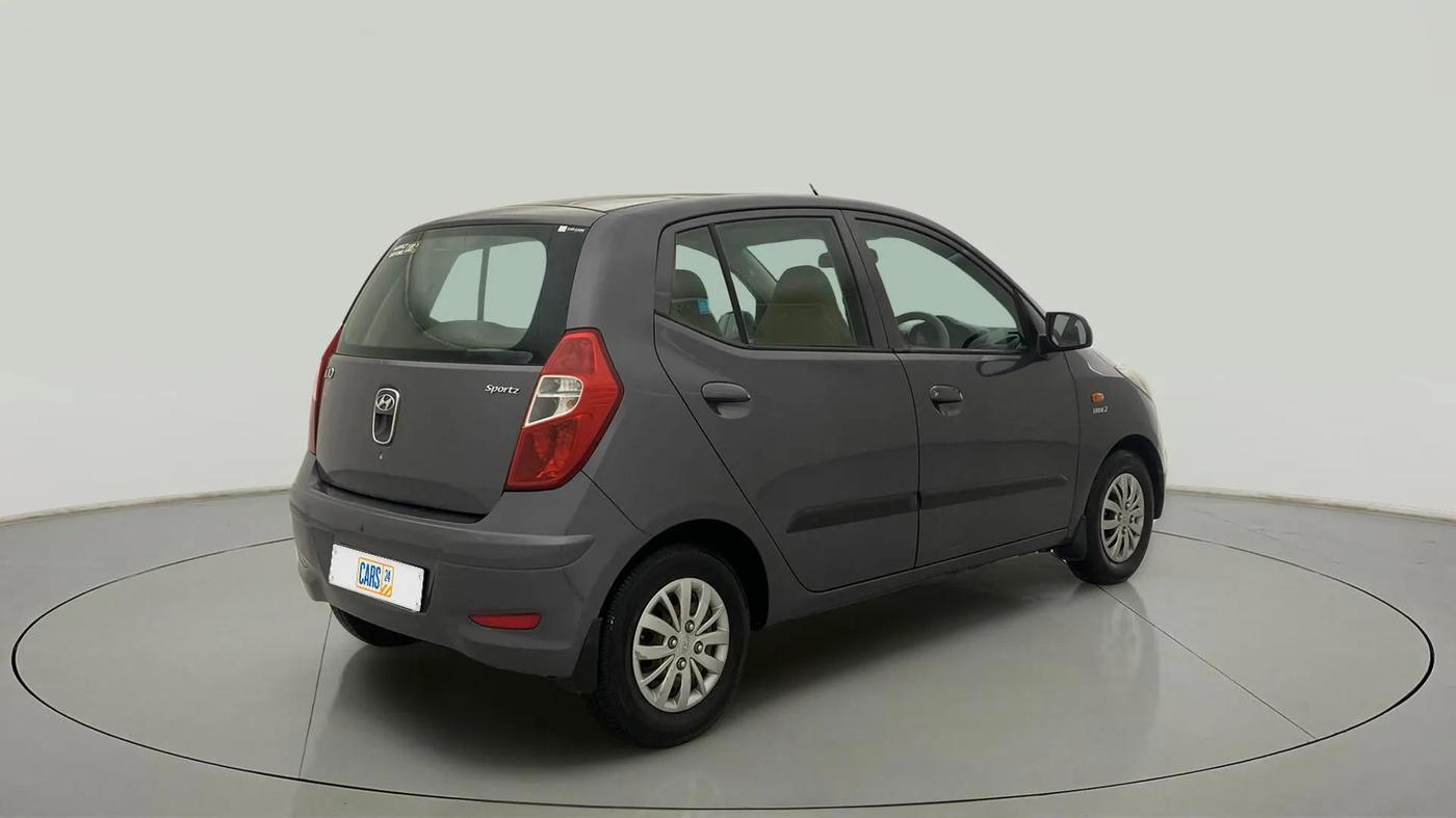 2015 Hyundai i10 SPORTZ 1.1, Petrol, Manual, 36,080 km, Right Back Diagonal