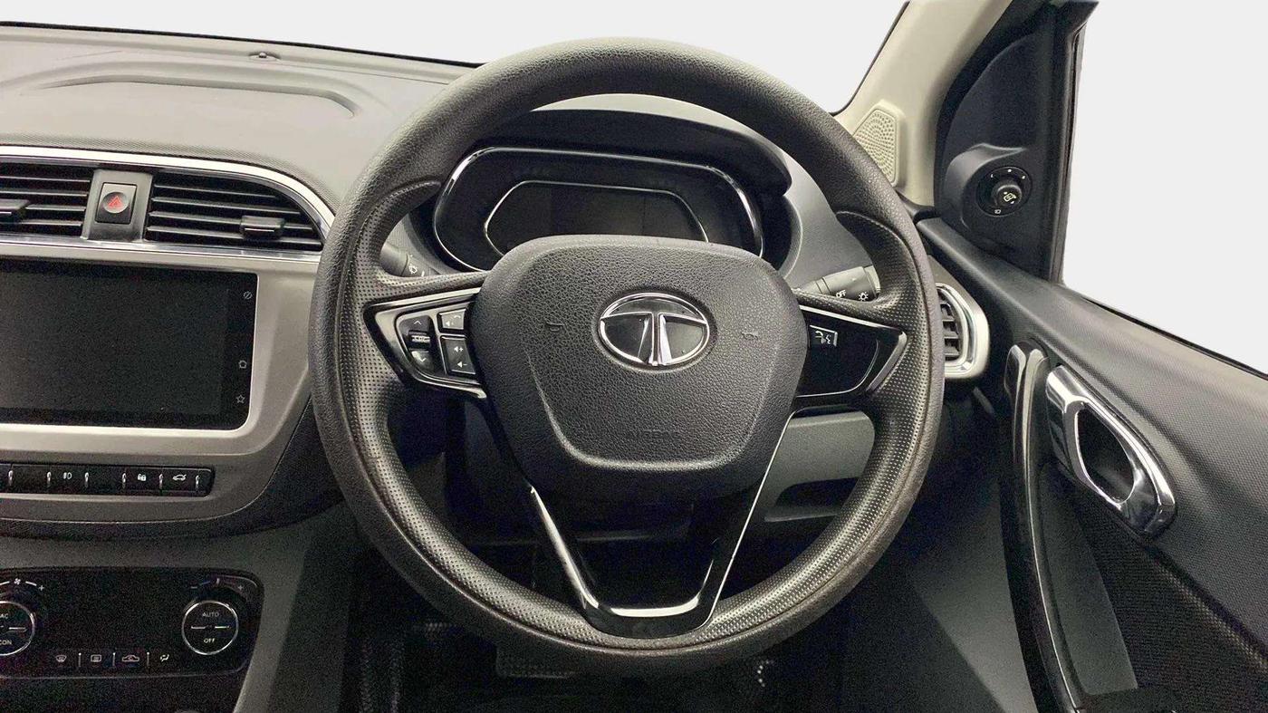 2019 Tata TIGOR XZA PLUS PETROL, Petrol, Automatic, 64,220 km, Steering Wheel Close Up