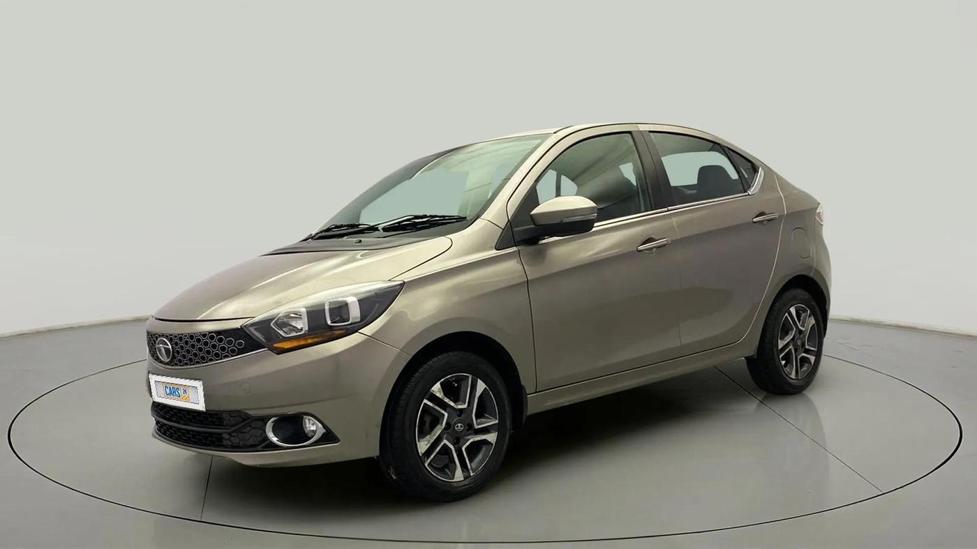 2019 Tata TIGOR XZA PLUS PETROL, Petrol, Automatic, 64,220 km, Left Front Diagonal