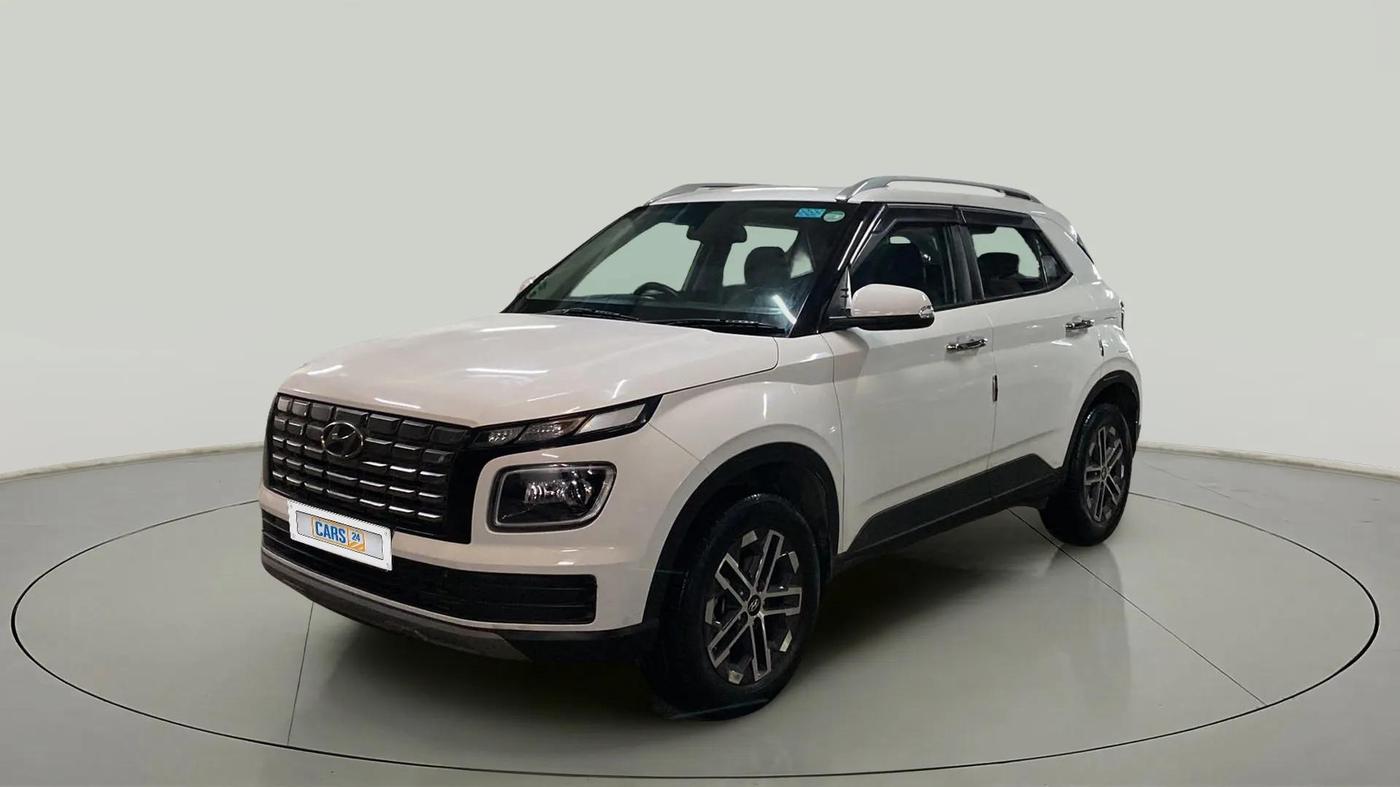 2023 Hyundai VENUE SX 1.0 (O) TURBO IMT, Petrol, Manual, 24,029 km, Left Front Diagonal