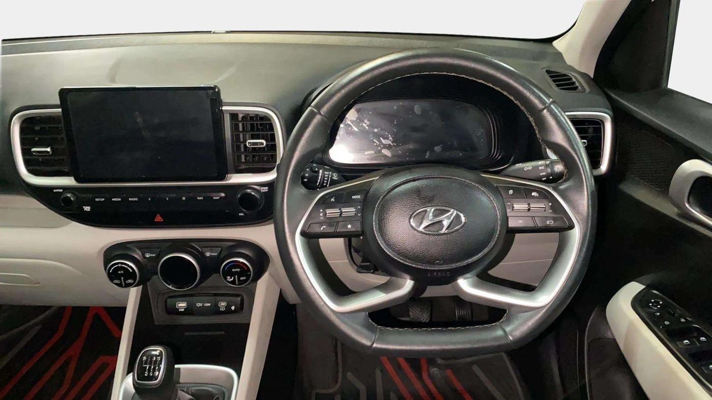 2023 Hyundai VENUE SX 1.0 (O) TURBO IMT, Petrol, Manual, 24,029 km, Steering Wheel Close Up