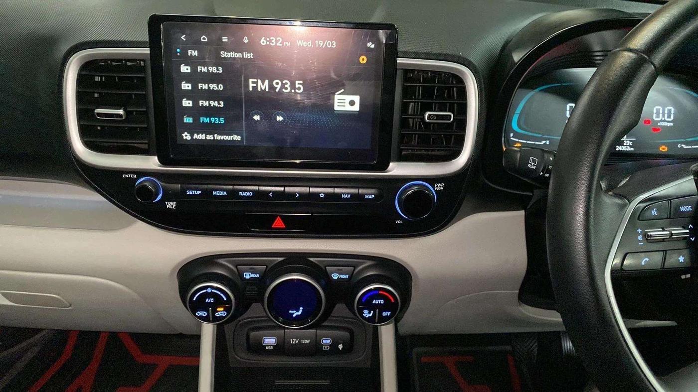 2023 Hyundai VENUE SX 1.0 (O) TURBO IMT, Petrol, Manual, 24,029 km, Air Conditioner