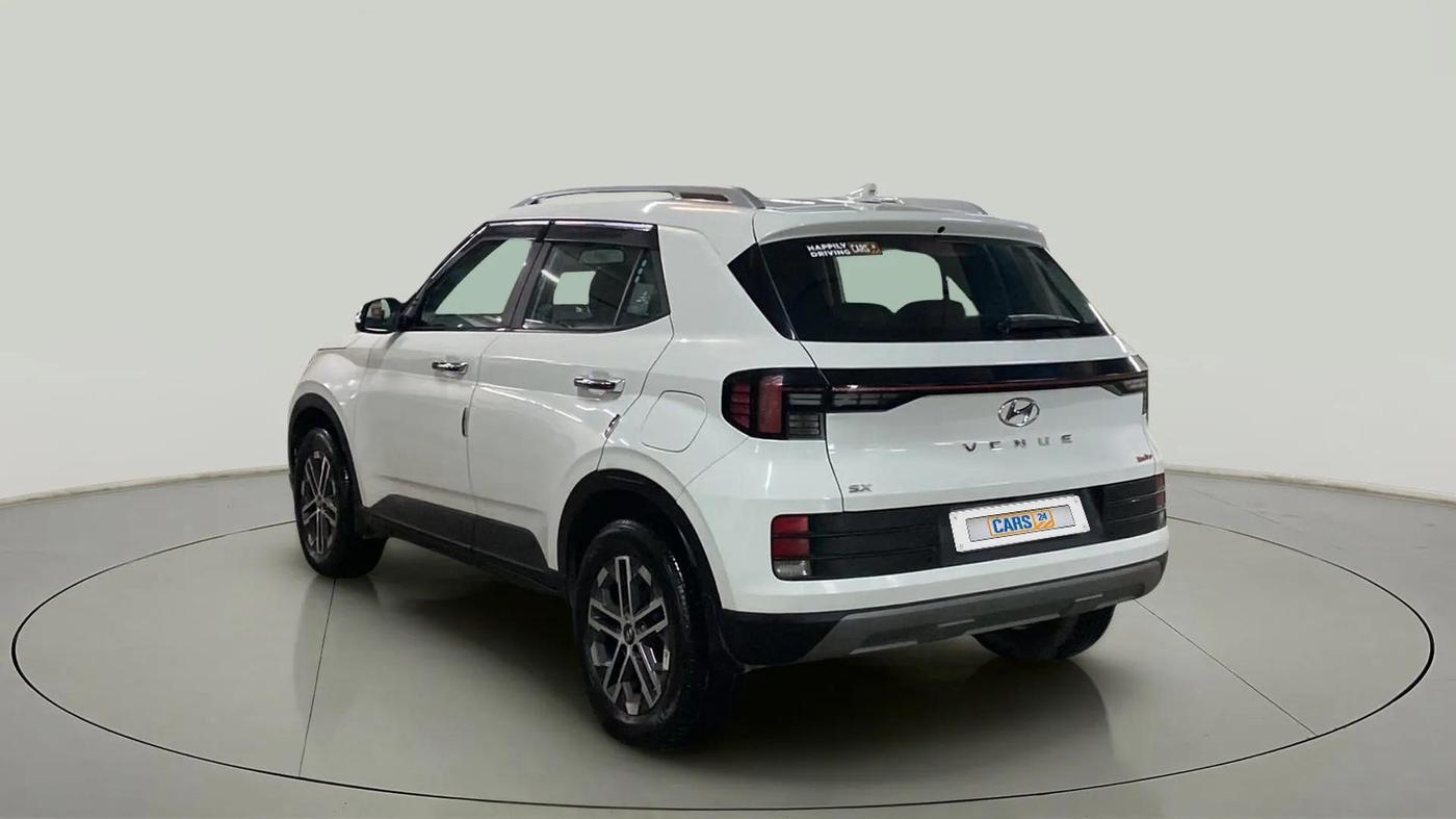 2023 Hyundai VENUE SX 1.0 (O) TURBO IMT, Petrol, Manual, 24,029 km, Left Back Diagonal