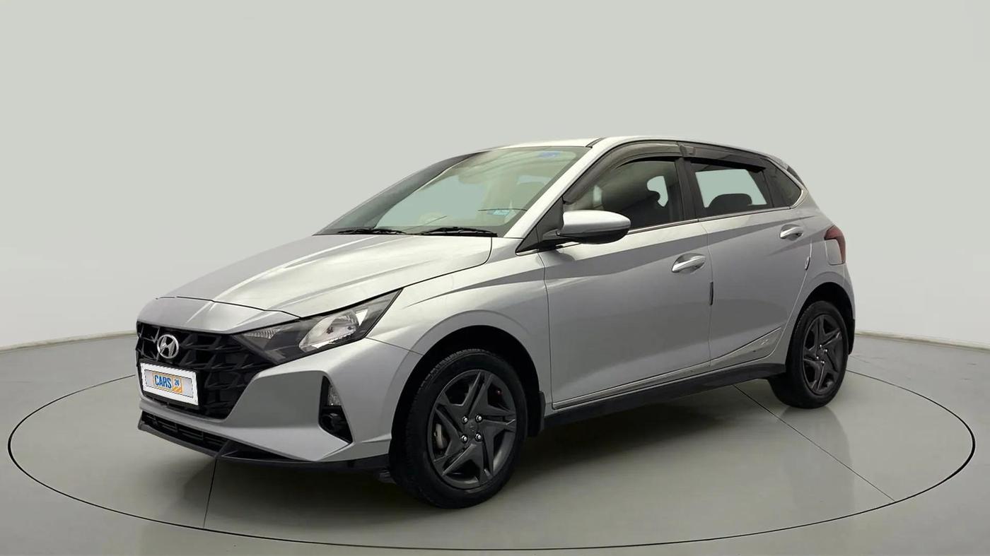 2023 Hyundai NEW I20 Sportz 1.2 IVT, Petrol, Automatic, 5,681 km, Left Front Diagonal