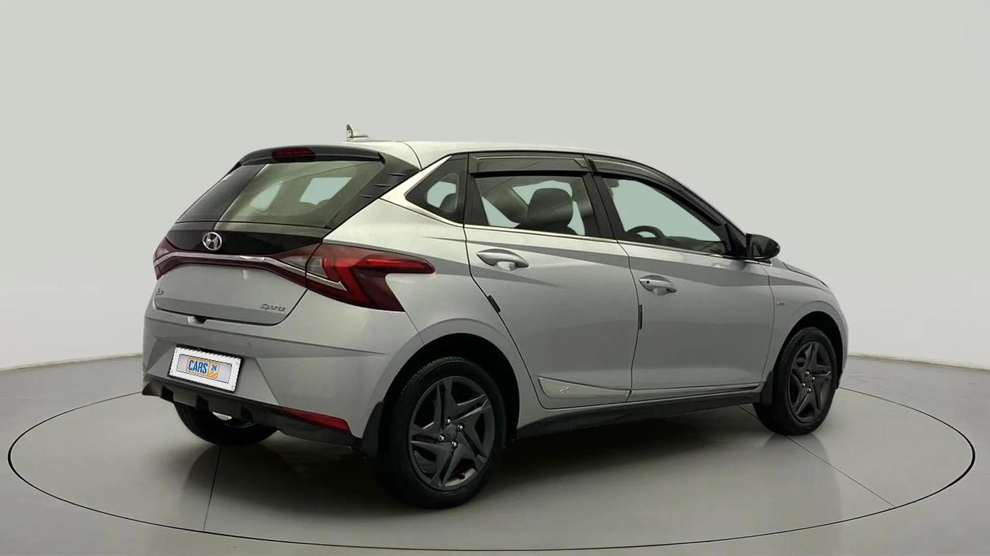 2023 Hyundai NEW I20 Sportz 1.2 IVT, Petrol, Automatic, 5,681 km, Right Back Diagonal