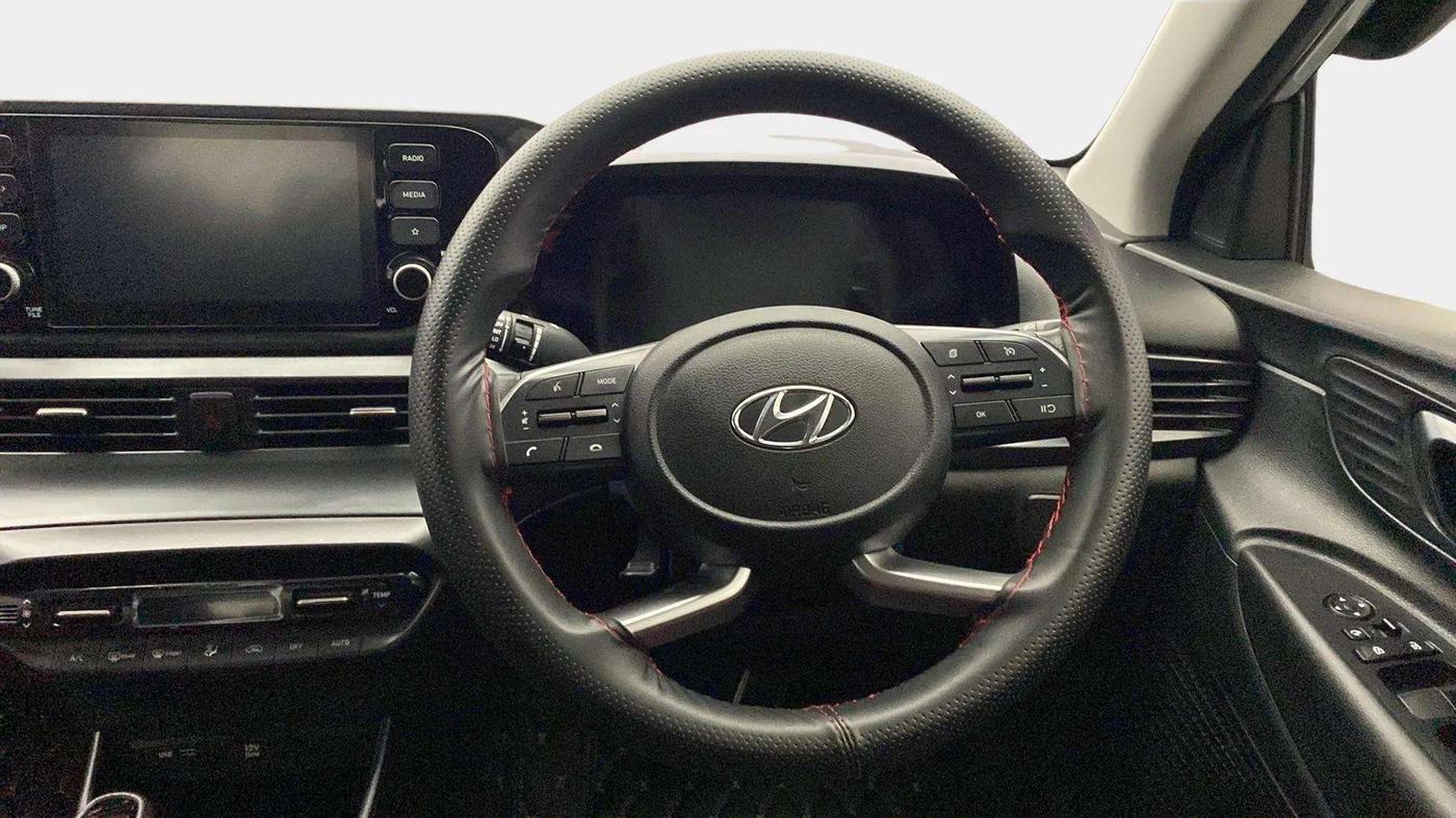 2023 Hyundai NEW I20 Sportz 1.2 IVT, Petrol, Automatic, 5,681 km, Steering Wheel Close Up