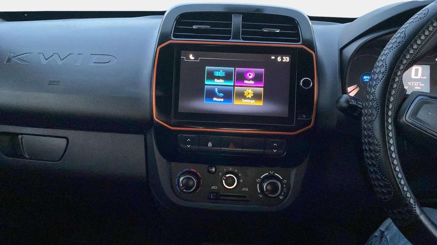 2020 Renault Kwid CLIMBER 1.0 AMT (O), Petrol, Automatic, 47,660 km, Air Conditioner