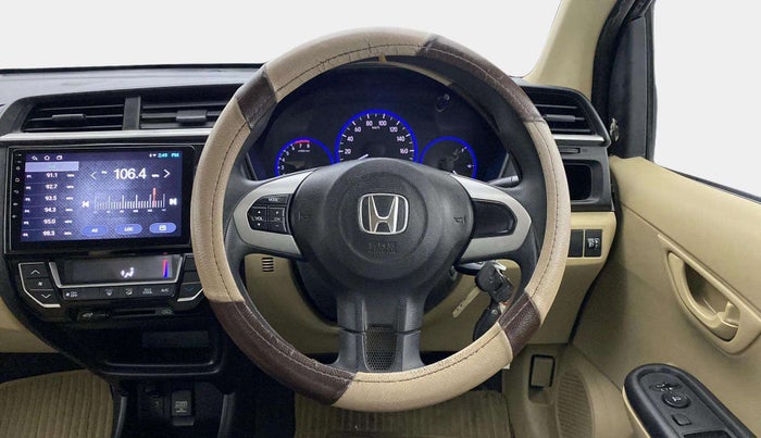 2017 Honda Amaze 1.2L I-VTEC S OPT, Petrol, Manual, 64,014 km, Steering Wheel Close Up