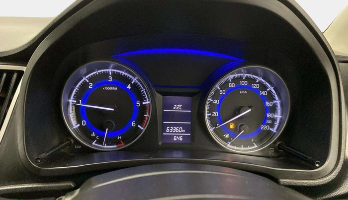 2017 Maruti Baleno DELTA DIESEL 1.3, Diesel, Manual, 63,373 km, Odometer Image