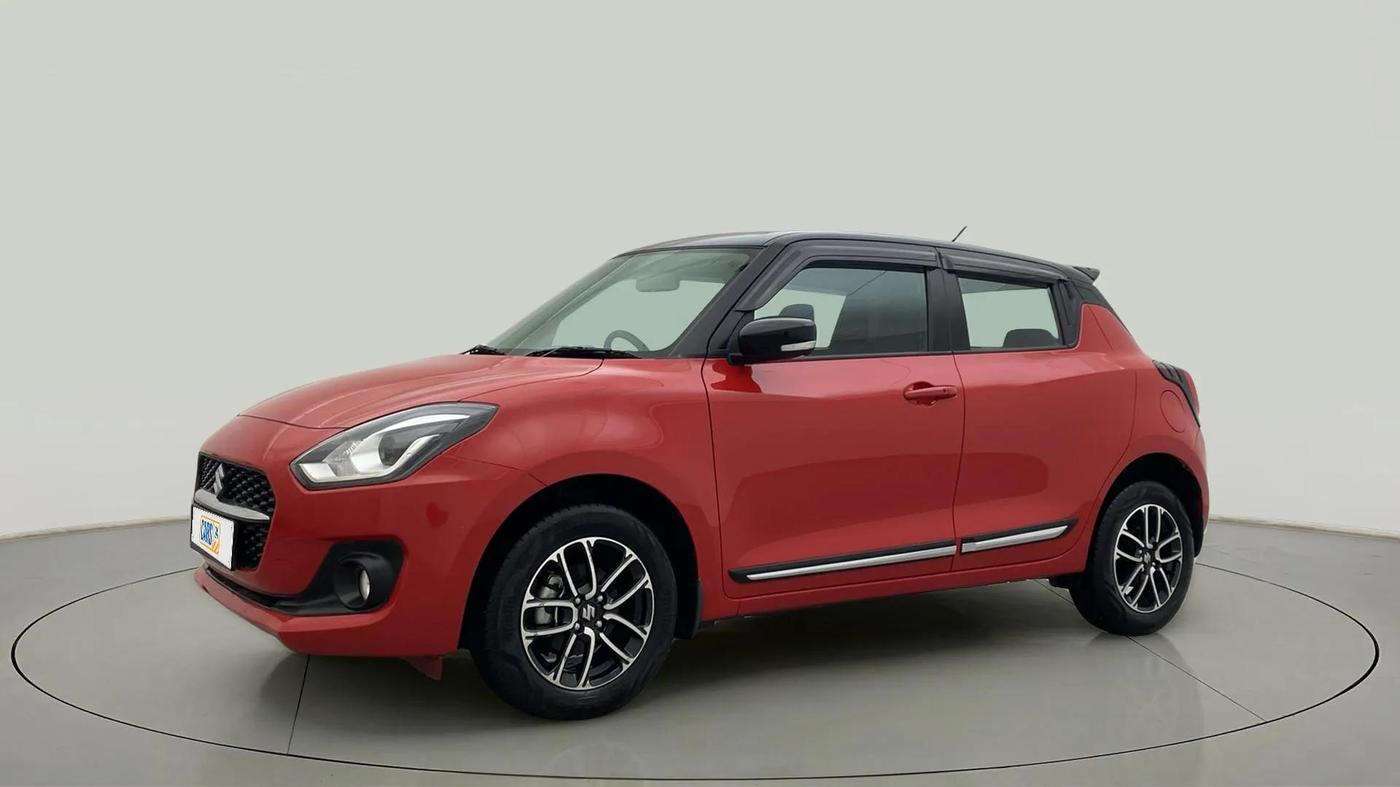 2023 Maruti Swift ZXI PLUS AMT DUAL TONE, Petrol, Automatic, 15,065 km, Left Front Diagonal