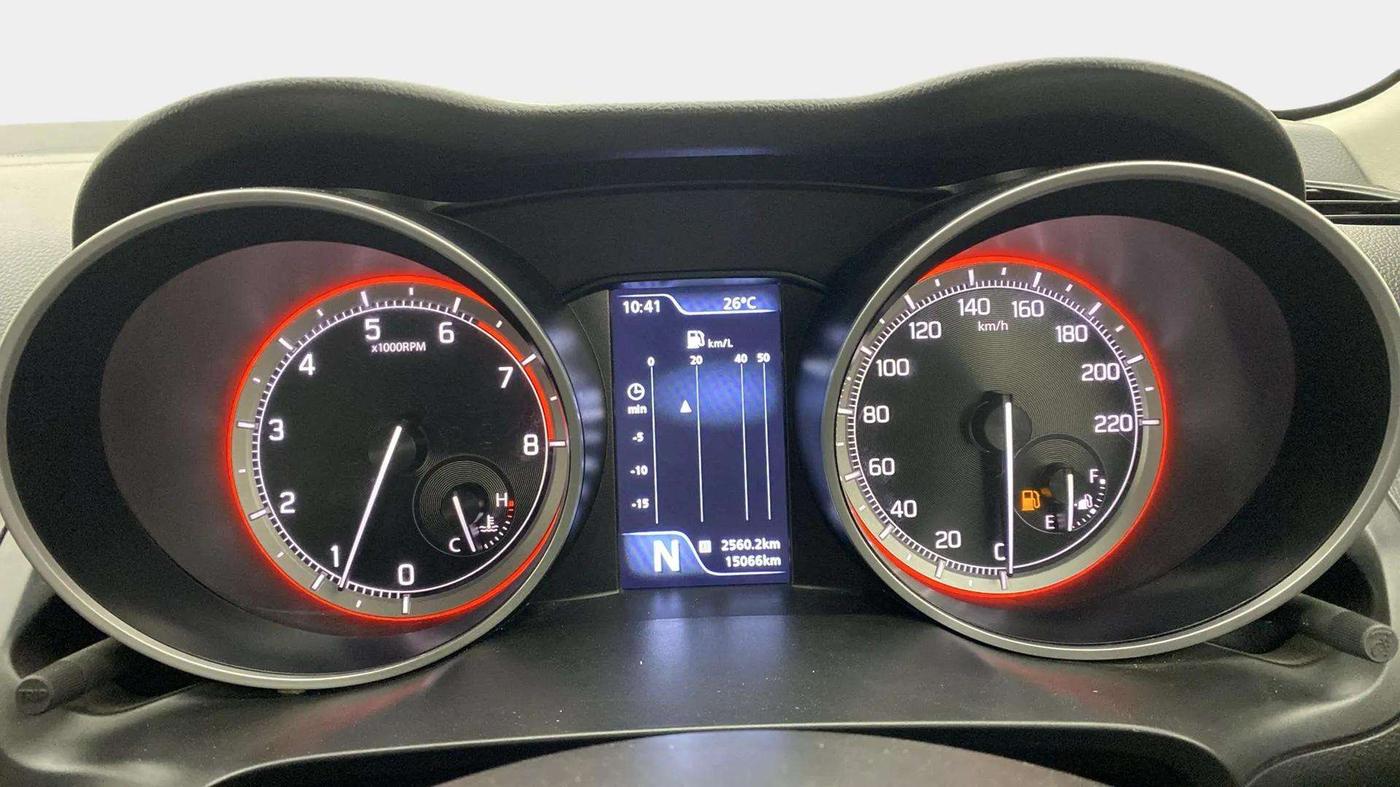 2023 Maruti Swift ZXI PLUS AMT DUAL TONE, Petrol, Automatic, 15,065 km, Odometer Image