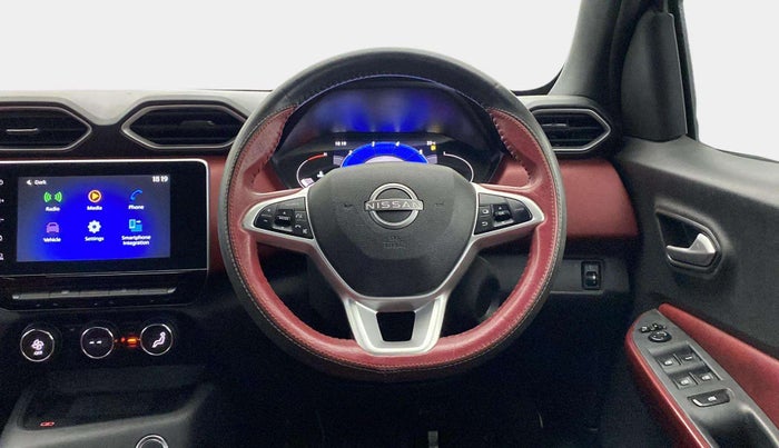 2022 Nissan MAGNITE XV RED EDITION, Petrol, Manual, 13,868 km, Steering Wheel Close Up