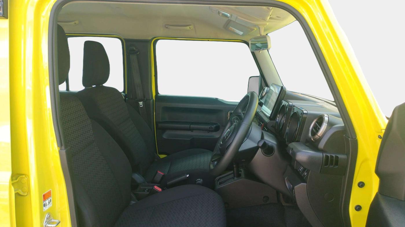 2023 Maruti JIMNY ALPHA ALL GRIP PRO AT DUAL TONE, Petrol, Automatic, 12,021 km, Right Side Front Door Cabin