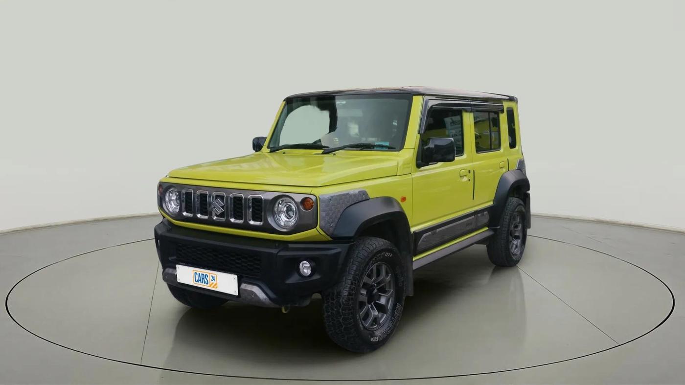 2023 Maruti JIMNY ALPHA ALL GRIP PRO AT DUAL TONE, Petrol, Automatic, 12,021 km, Left Front Diagonal