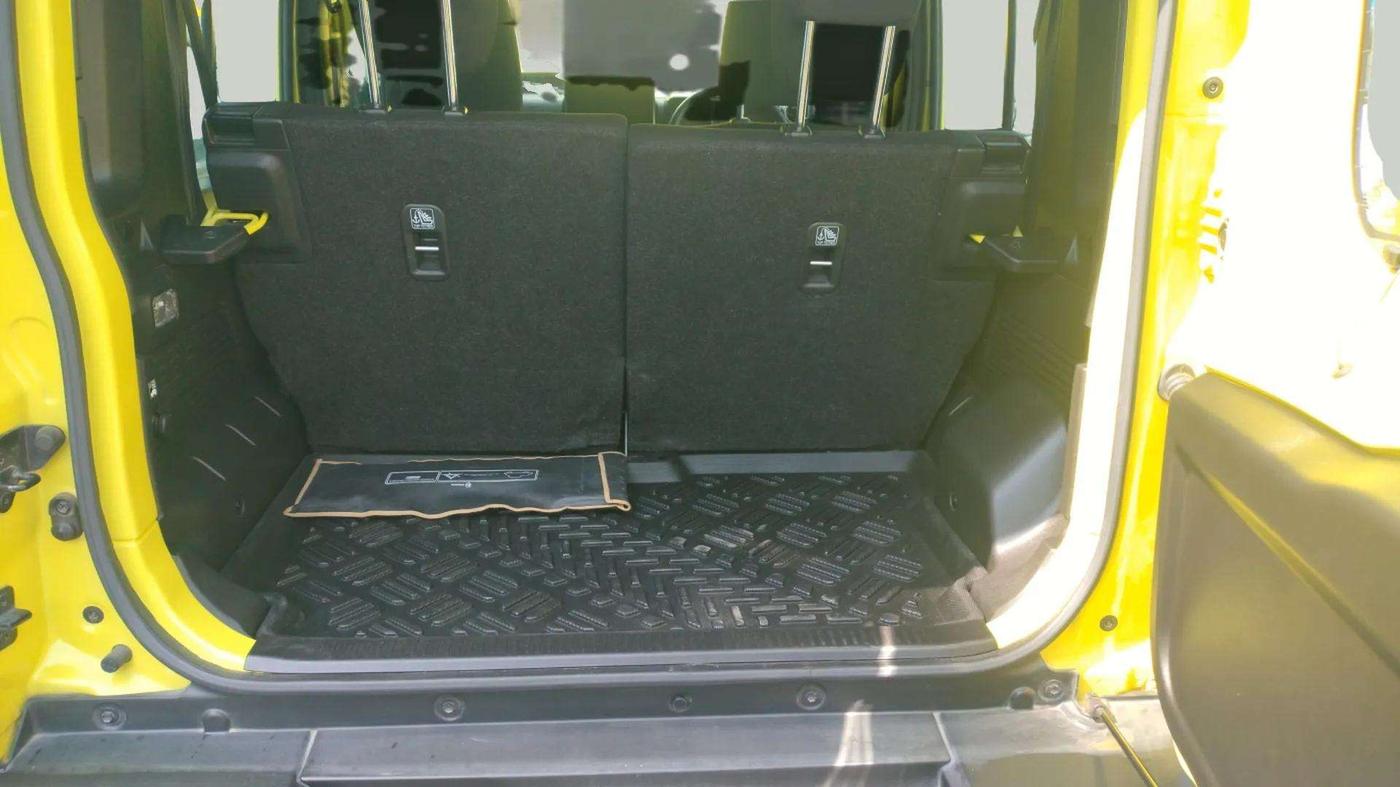 2023 Maruti JIMNY ALPHA ALL GRIP PRO AT DUAL TONE, Petrol, Automatic, 12,021 km, Boot Inside