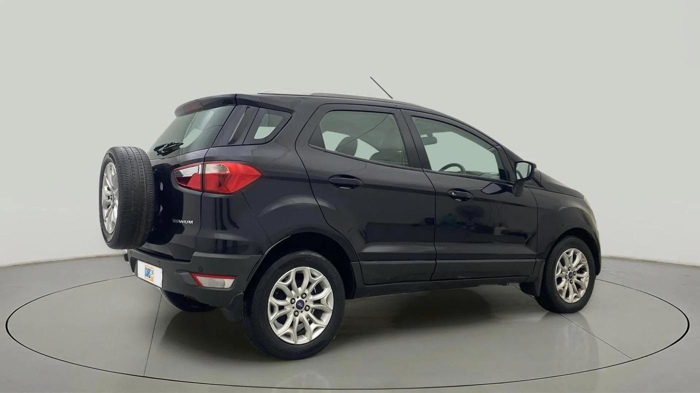 2016 Ford Ecosport TITANIUM 1.5L PETROL AT, Petrol, Automatic, 58,988 km, Right Back Diagonal