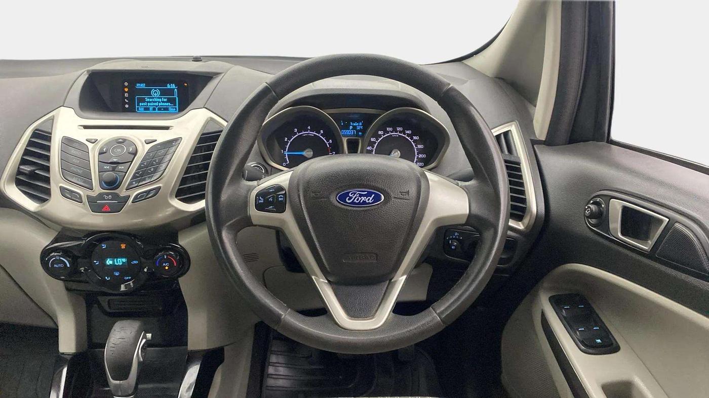 2016 Ford Ecosport TITANIUM 1.5L PETROL AT, Petrol, Automatic, 58,988 km, Steering Wheel Close Up