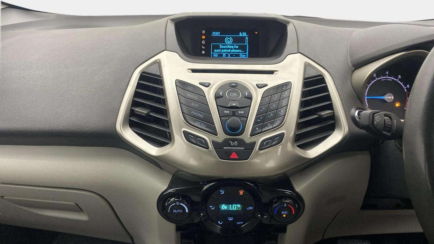 2016 Ford Ecosport TITANIUM 1.5L PETROL AT, Petrol, Automatic, 58,988 km, Air Conditioner