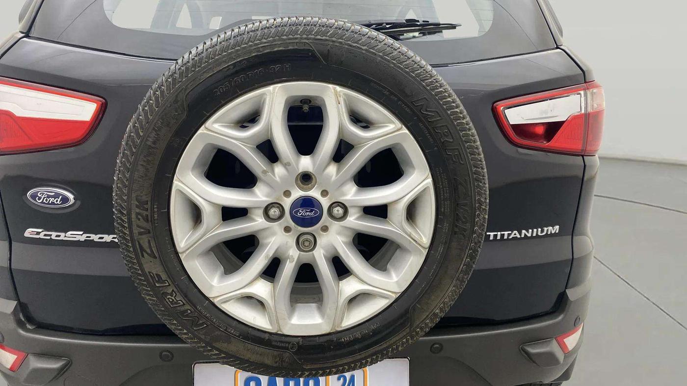 2016 Ford Ecosport TITANIUM 1.5L PETROL AT, Petrol, Automatic, 58,988 km, Spare Tyre