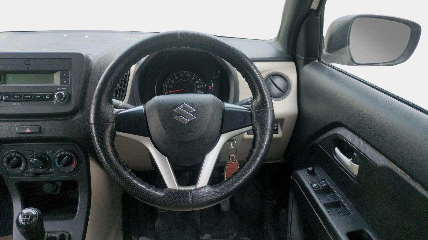 2023 Maruti New Wagon-R VXI 1.0, Petrol, Manual, 19,732 km, Steering Wheel Close Up
